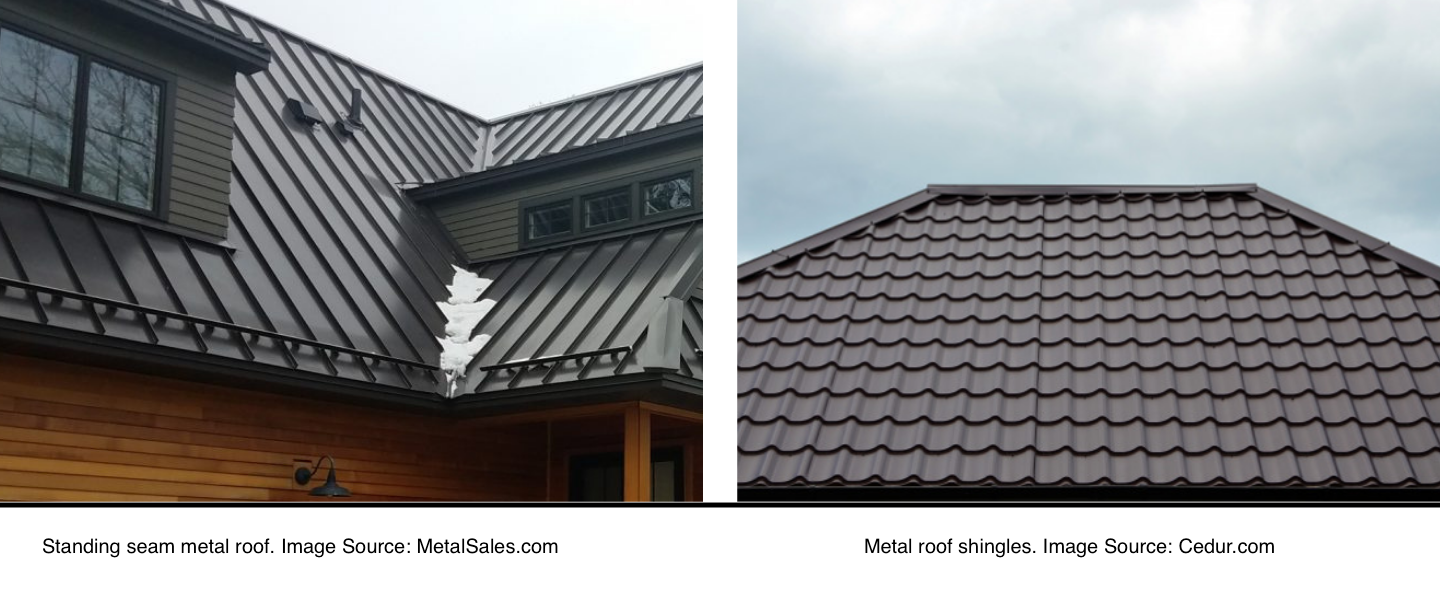 Standing Seam Metal Roof / Metal roof Shingles